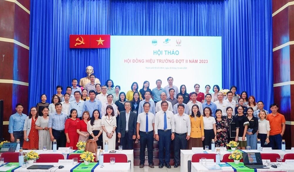 Học viện Phụ nữ Việt Nam tham dự hội thảo "Hội đồng Hiệu trưởng đợt II- năm 2023" 