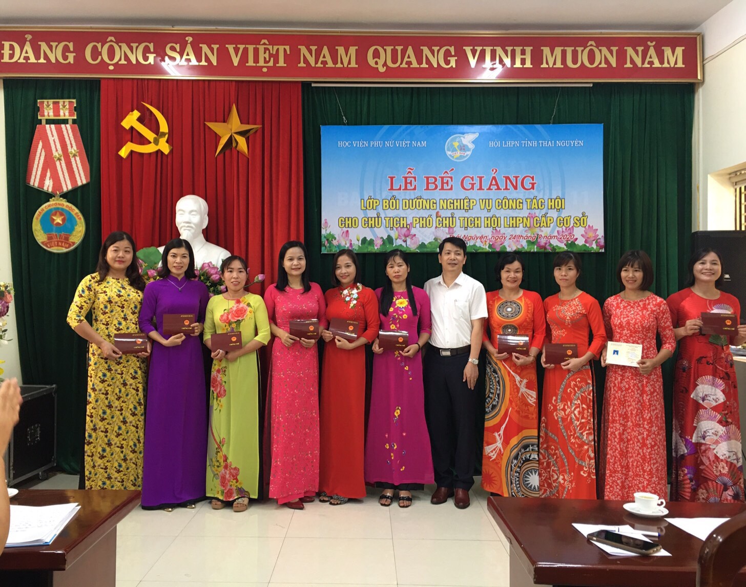 Tin tổng hợp tháng 9: Công tác bồi dưỡng cán bộ nữ tại địa phương