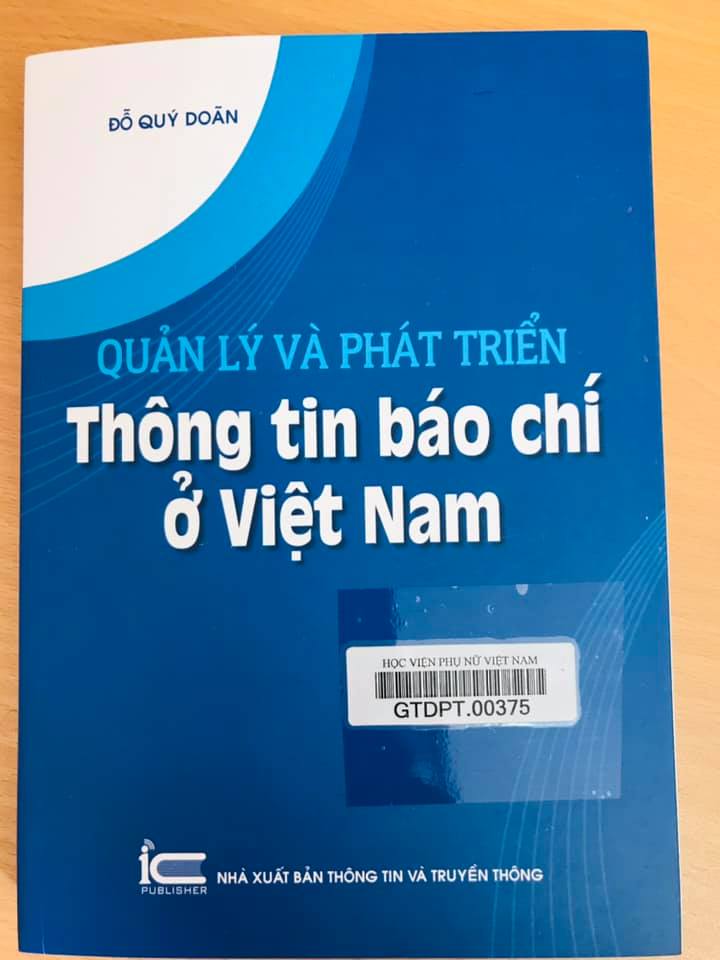 Giới thiệu sách: Quản lý và phát triển thông tin báo chí ở Việt Nam