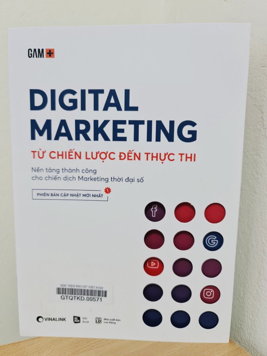 Giới thiệu sách: Digital marketing-Từ chiến lược đến thực thi