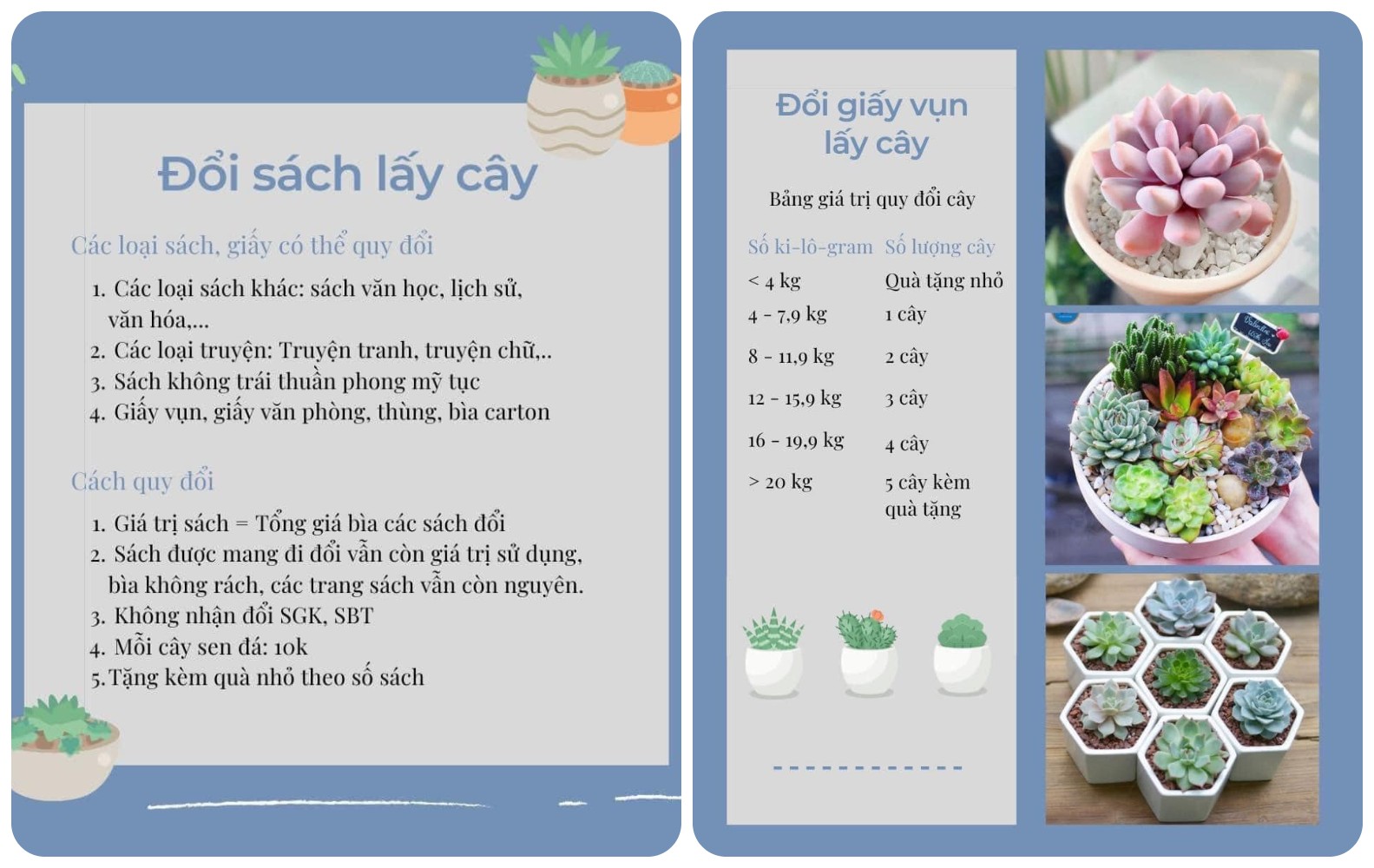 Phát động chương trình: Đổi sách lấy cây