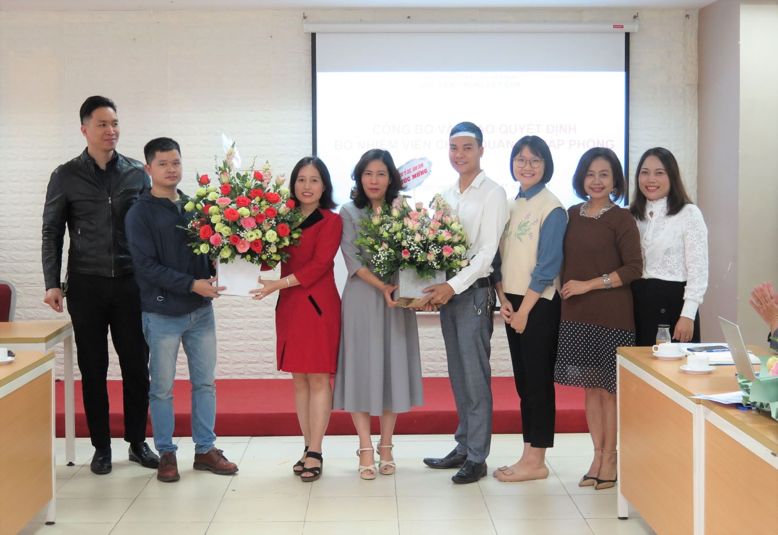 Học viện phụ nữ Việt Nam bổ nhiệm nhân sự mới