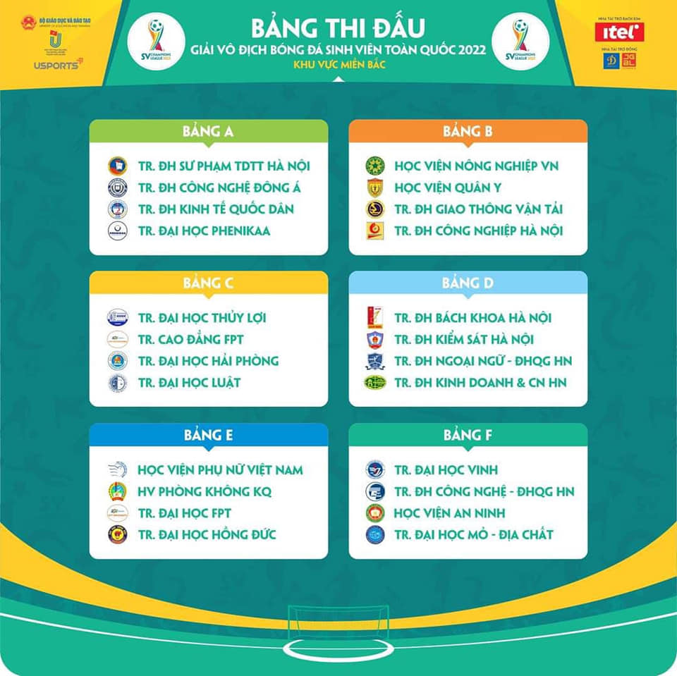 Học viện Phụ nữ Việt Nam tham gia giải Vô địch bóng đá sinh viên toàn quốc 2022