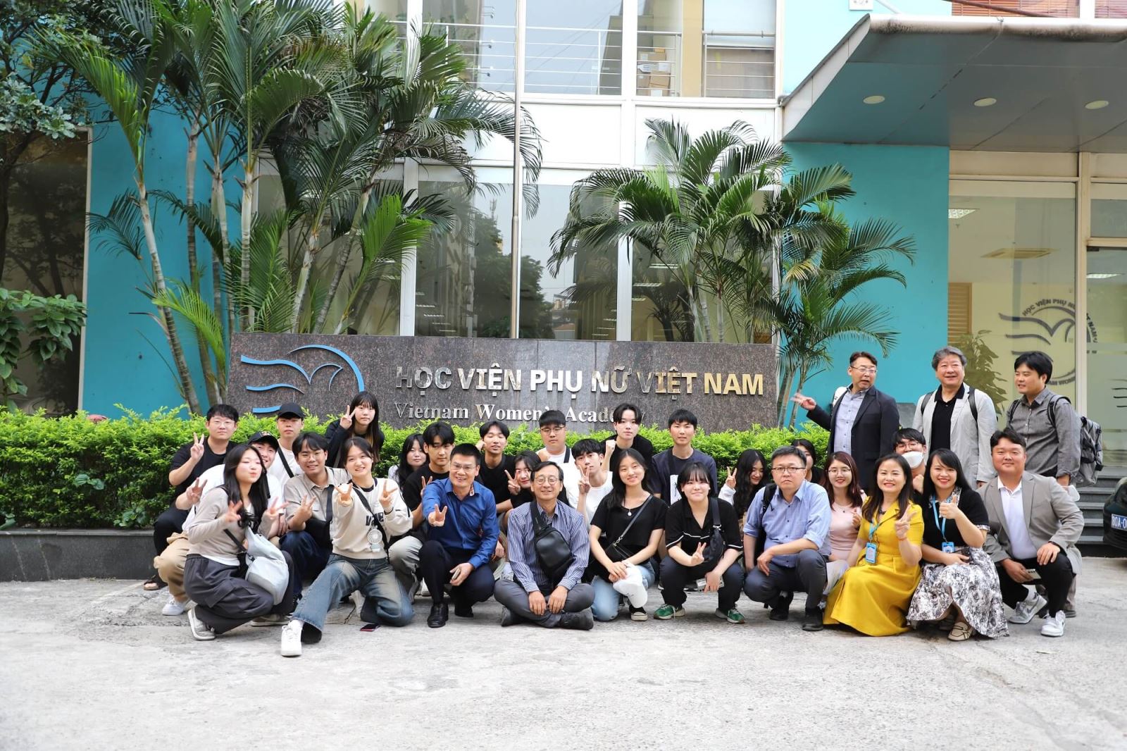 Học viện Phụ nữ Việt Nam đón tiếp giảng viên, sinh viên Đại học Hàn Quốc cơ sở Sejong 