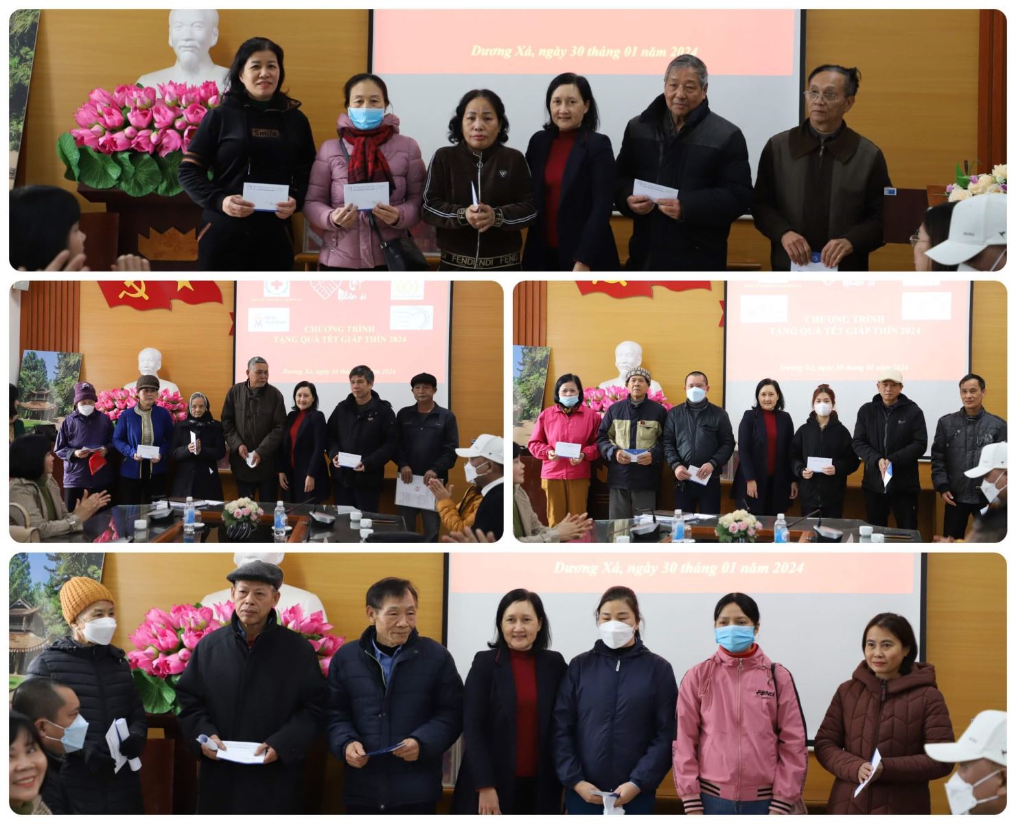 Học viện Phụ nữ Việt Nam trao quà Tết hỗ trợ gia đình chính sách