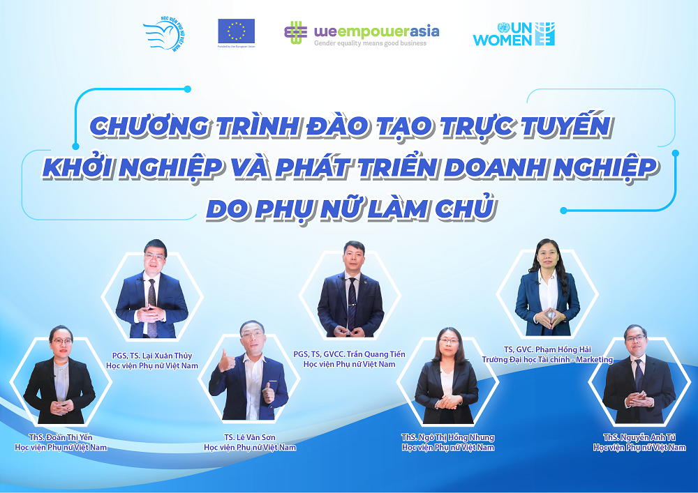 Khóa học Khởi nghiệp và phát triển doanh nghiệp do phụ nữ làm chủ